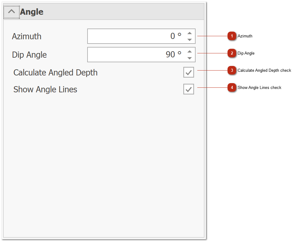 Angle section