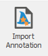 1. Import Annotation button