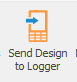 2. Send Design to Logger button