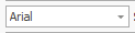 14. Title Font Drop down
