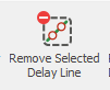 2. Remove Selected Delay Line button