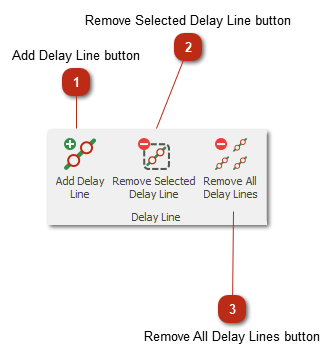 Delay Line toolbar