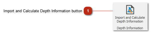 Depth Information toolbar