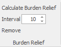 7. Burden Relief toolbar
