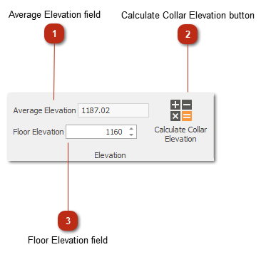 Elevation toolbar