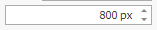 23. Snapshot Width field