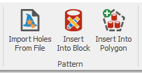 2. Pattern toolbar