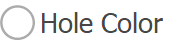 9. Hole Color option
