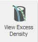 4. View Excess Density button