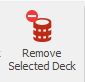 3. Remove Selected Deck button