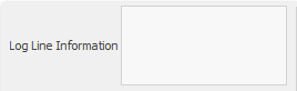 1. Log Line Information button