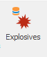 2. Explosives button