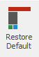 1. Restore Default button