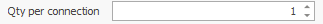 4. Qty per Surface connection