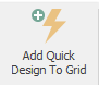 5. Add Quick Design To Grid button