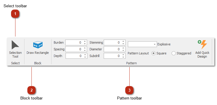 Quick Design Menu