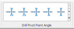 4. Drill Pivot Point Angle toolbar