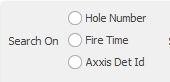 1. Search On radio buttons