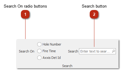 Search toolbar