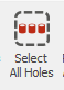 5. Select All Holes button