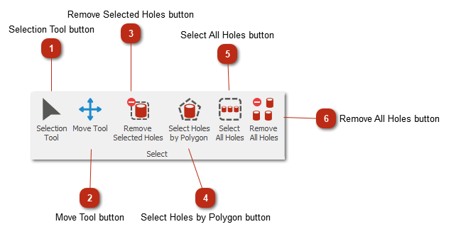 Select toolbar
