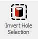 5. Invert Hole Selection button