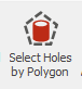 3. Select Holes by Polygon button