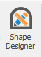 4. Shape Designer button