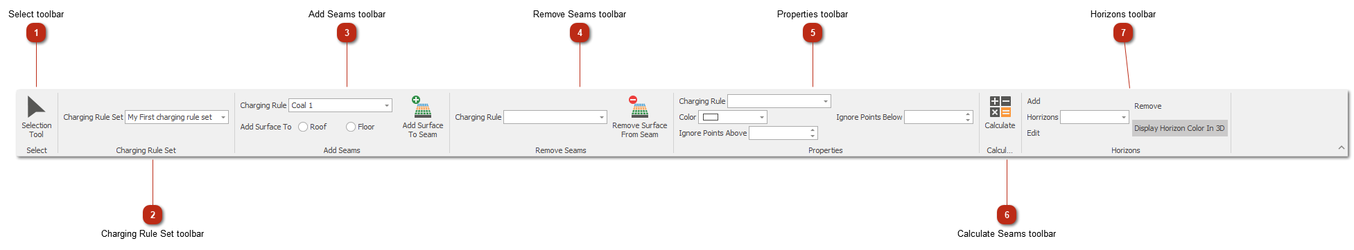 Through Seam Menu