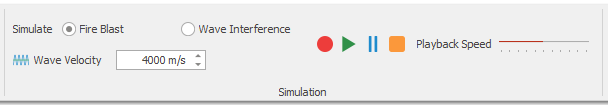 5. Simulation toolbar
