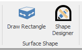 2. Surface Shape toolbar