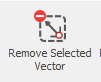 2. Remove Selected Vector button