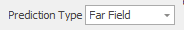 13. Prediction Type drop down
