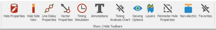 2. Show / Hide Toolbars toolbar